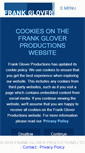 Mobile Screenshot of frankgloverproductions.com